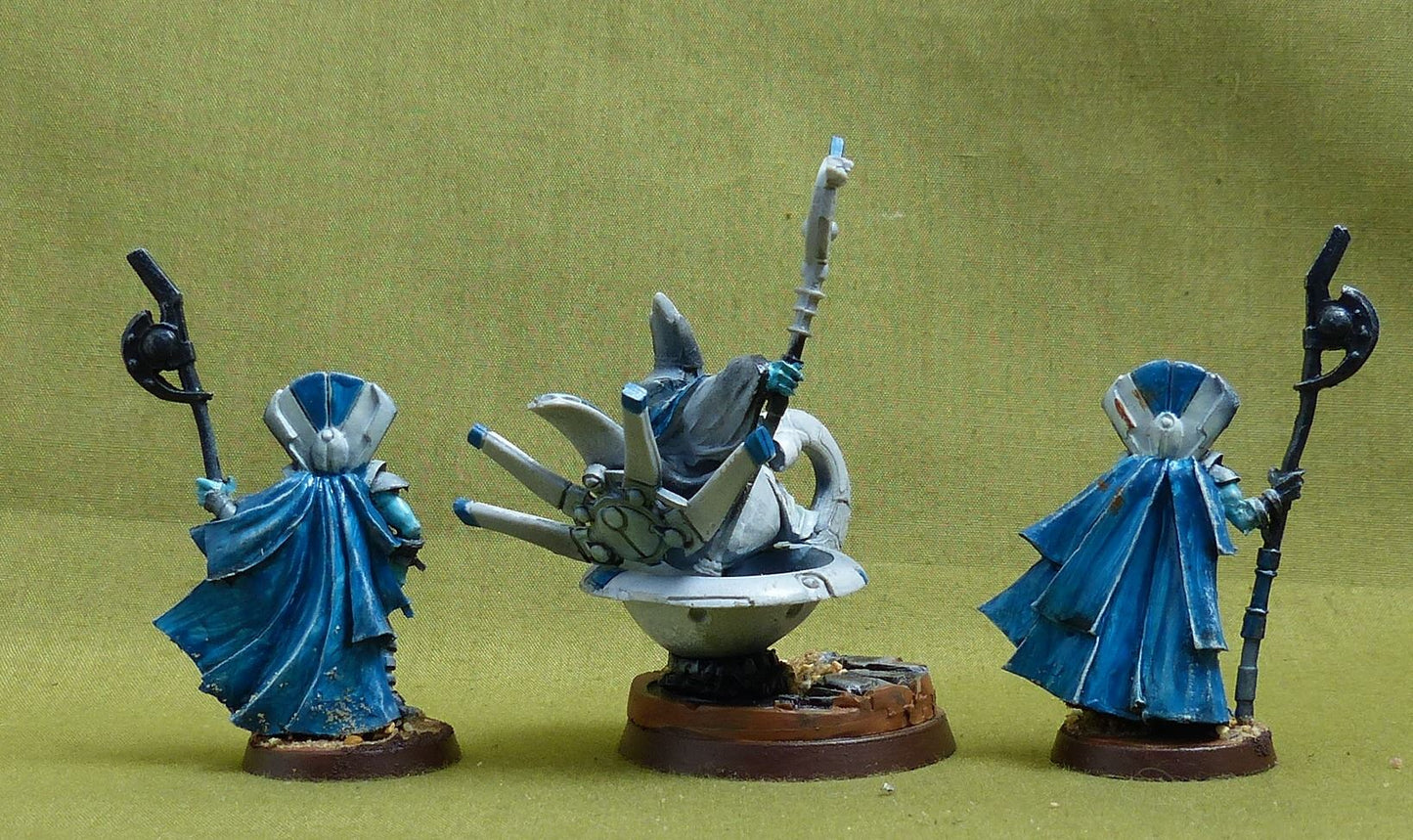 Aun�va Master Of The Undying Spirit With Guards OOP painted - Tau Empire - Warhammer 40K #2YL