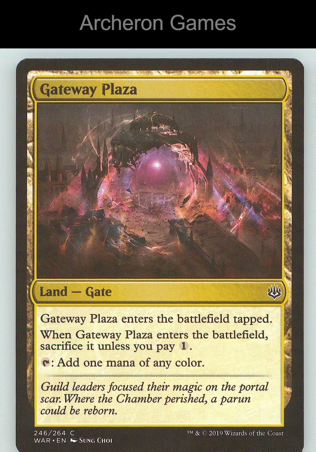 Gateway Plaza WAR 246 C MTG Card NM/EX+