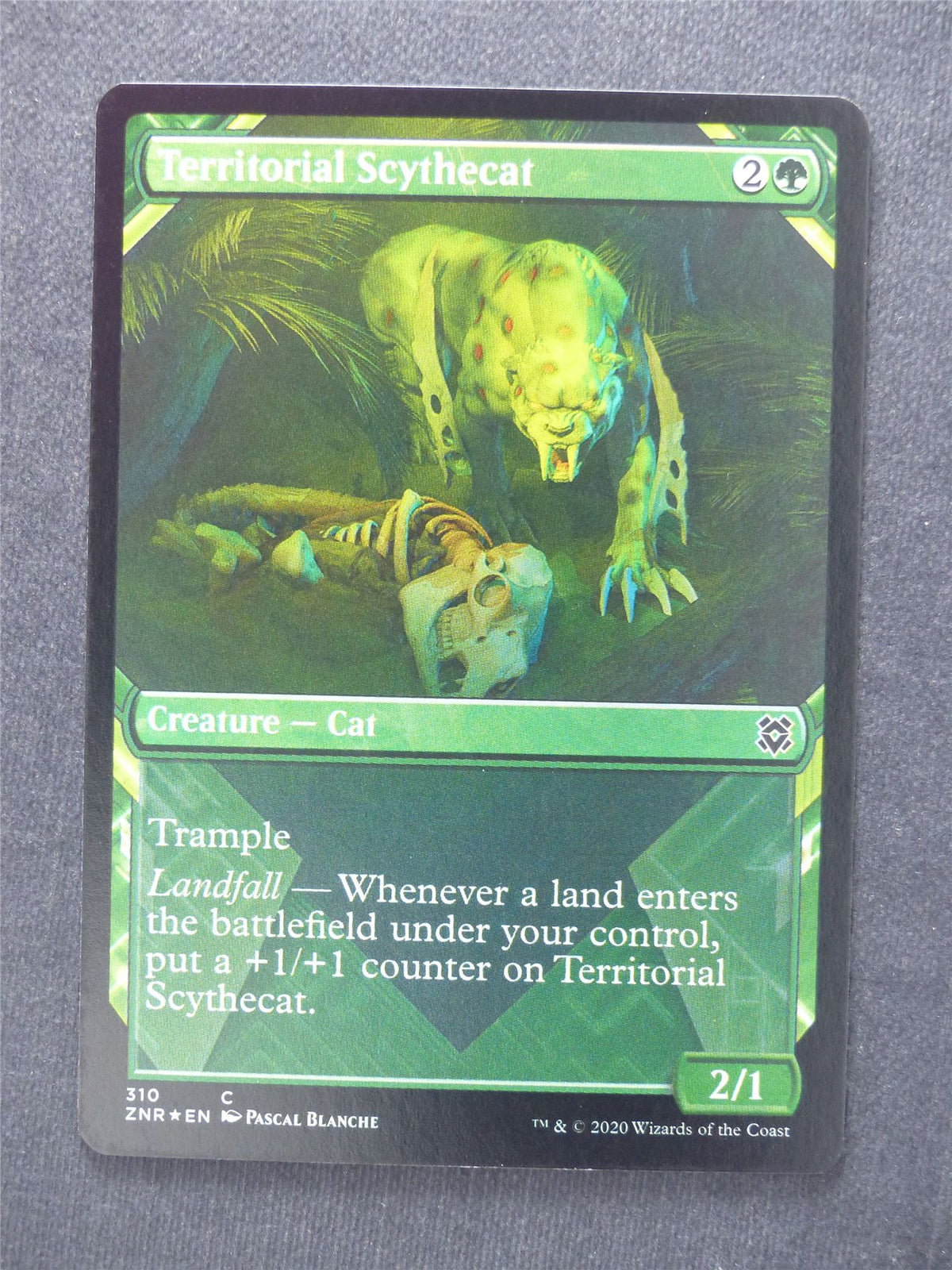 Territorial Scythecat Showcase Foil - Mtg Magic Cards #IH