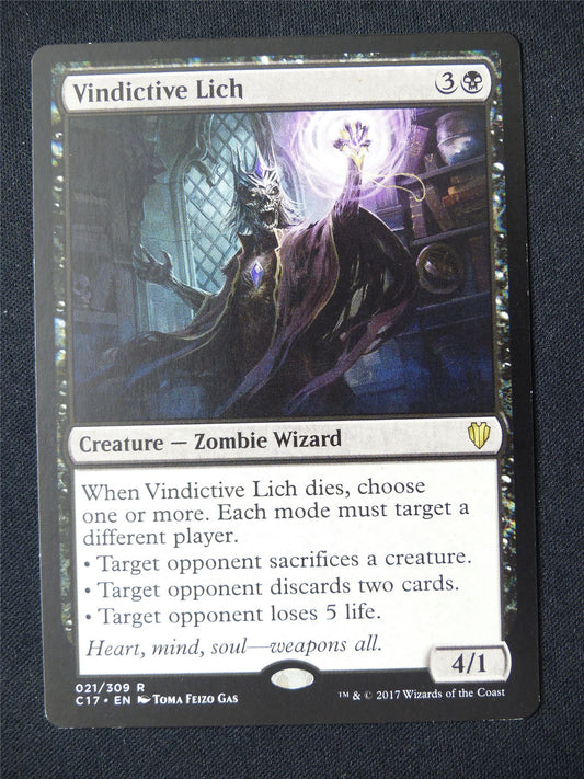 Vindicitve Lich - C17 - Mtg Card #LL