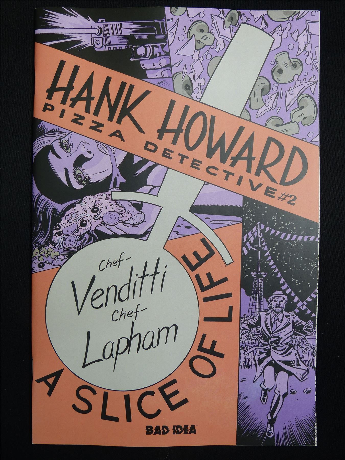 HANK Howard Pizza Detective #2 Cvr A - Jun 2026 Bad Idea Comic #1A4