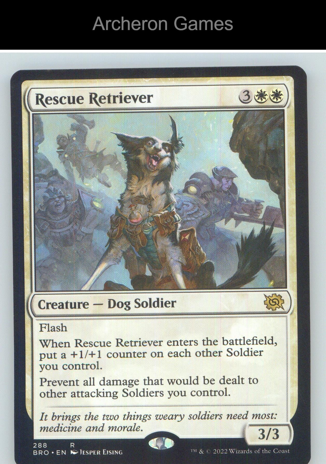 Rescue Retriever BRO 288 R MTG Card NM/EX+