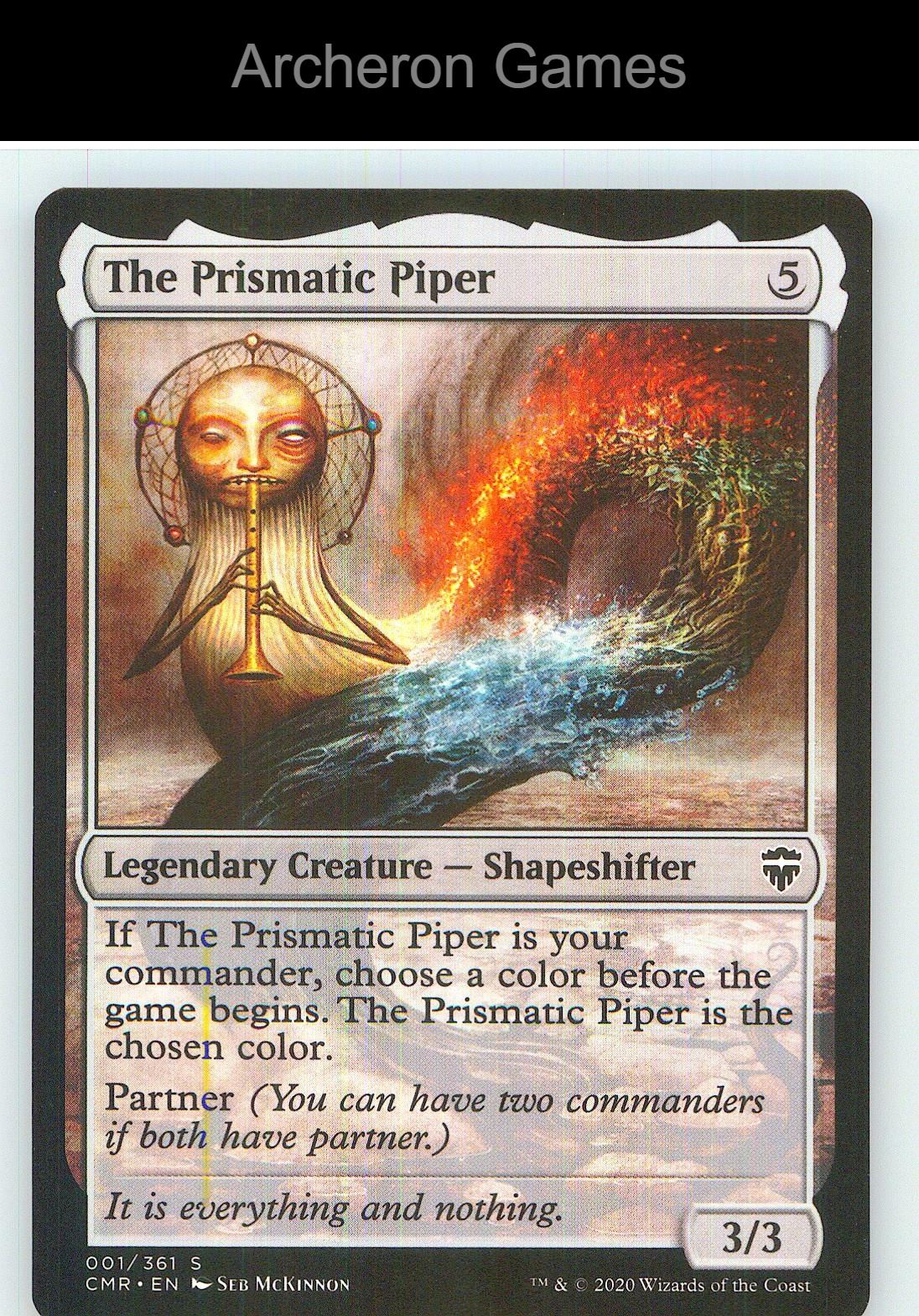 The Prismatic Piper CMR 1 Special MTG Card NM/EX+