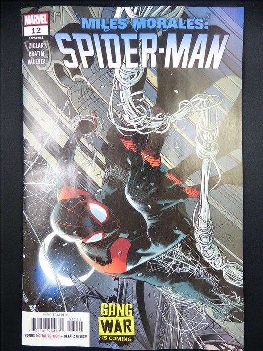 SPIDER-MAN: Miles Morales #12 - Jan 2024 Marvel Comic #12V