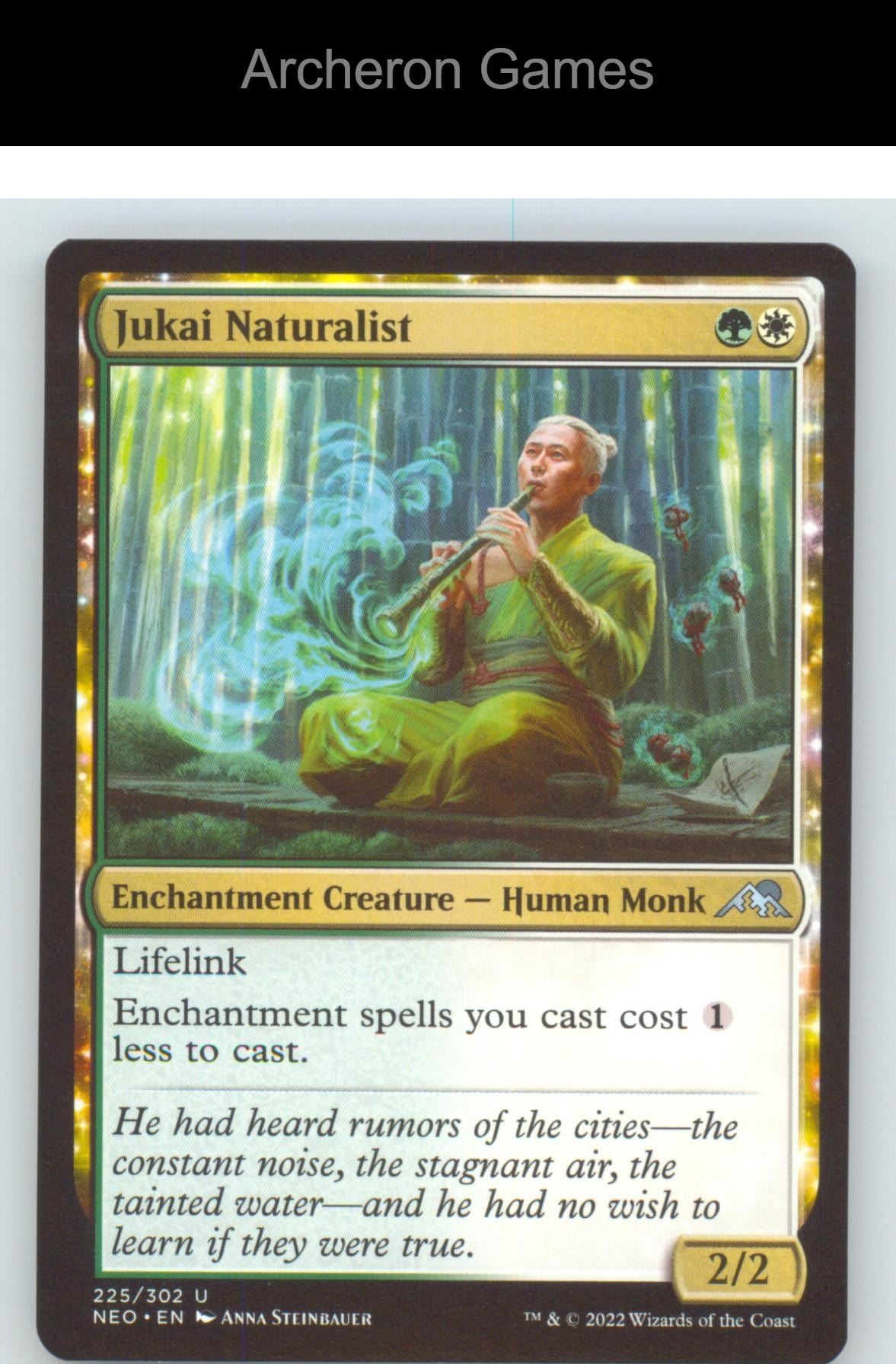 Jukai Naturalist NEO 225 UC MTG Card NM/EX+