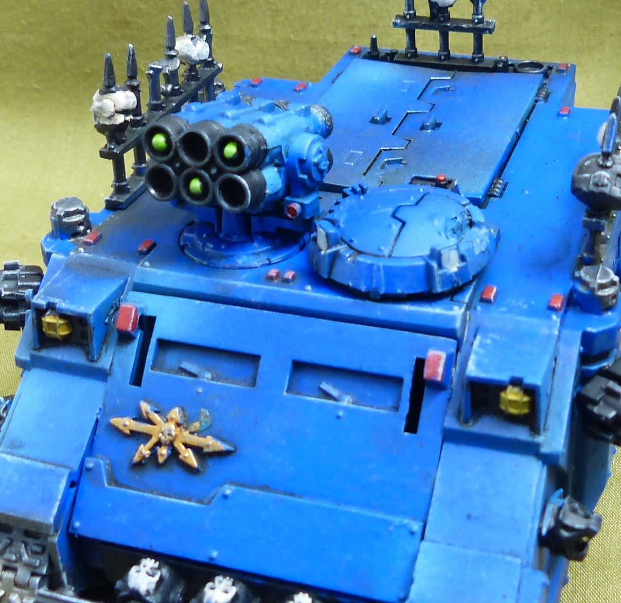 Chaos Rhino painted - Space Marines - Warhammer 40K #6XR