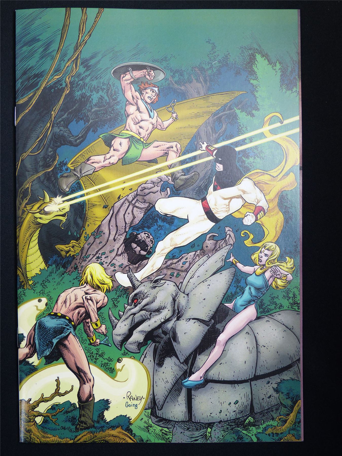 SPACE Ghost vs The Herculoids #1 Cvr K incentive - Sep 2026 Dynamite Comic #4DG