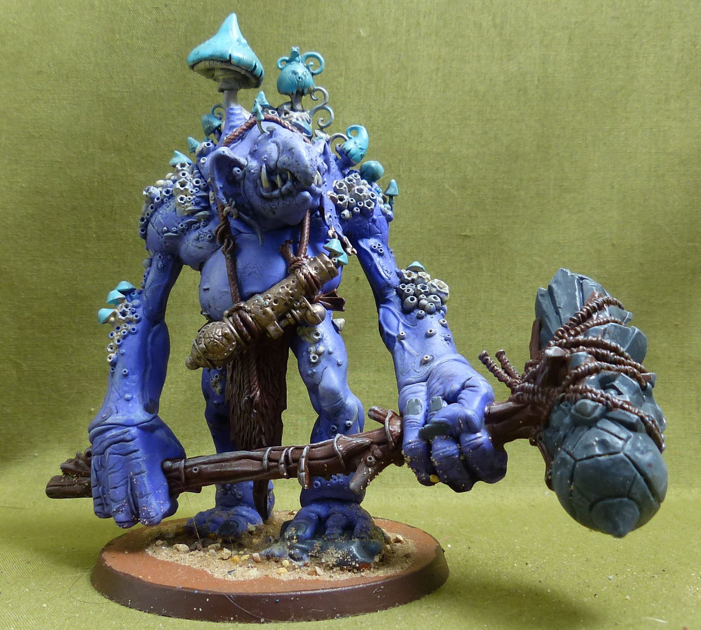Dankhold Troggoth painted - Gloomspite Gitz - Warhammer AoS #40L