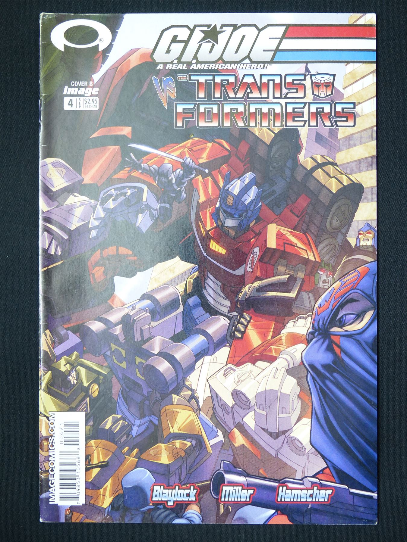 G.I.JOE vs Transformers #4 - Image Comic #12F