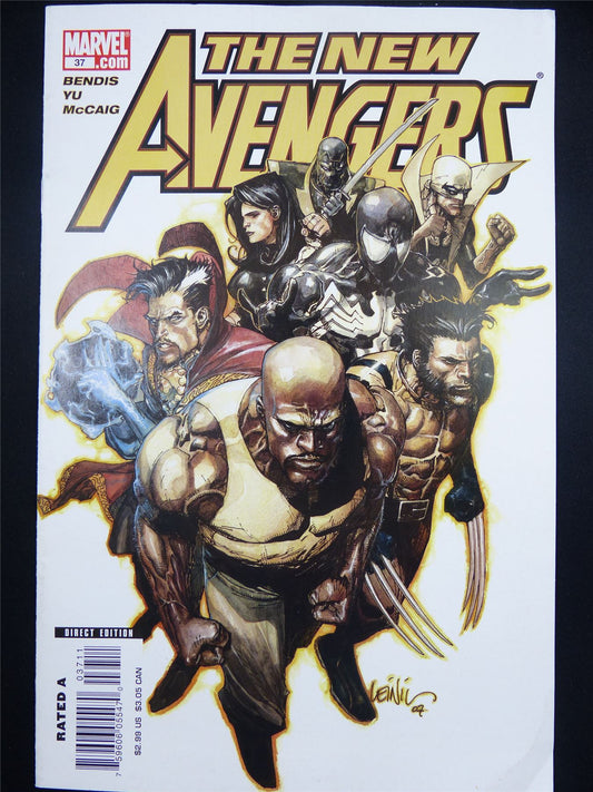 The New AVENGERS #37 - Marvel Comic #4VC