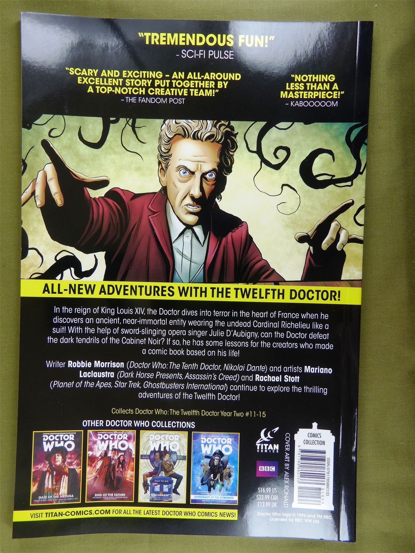 Doctor Who Sonice Boom - Graphic Novel Softback  #H