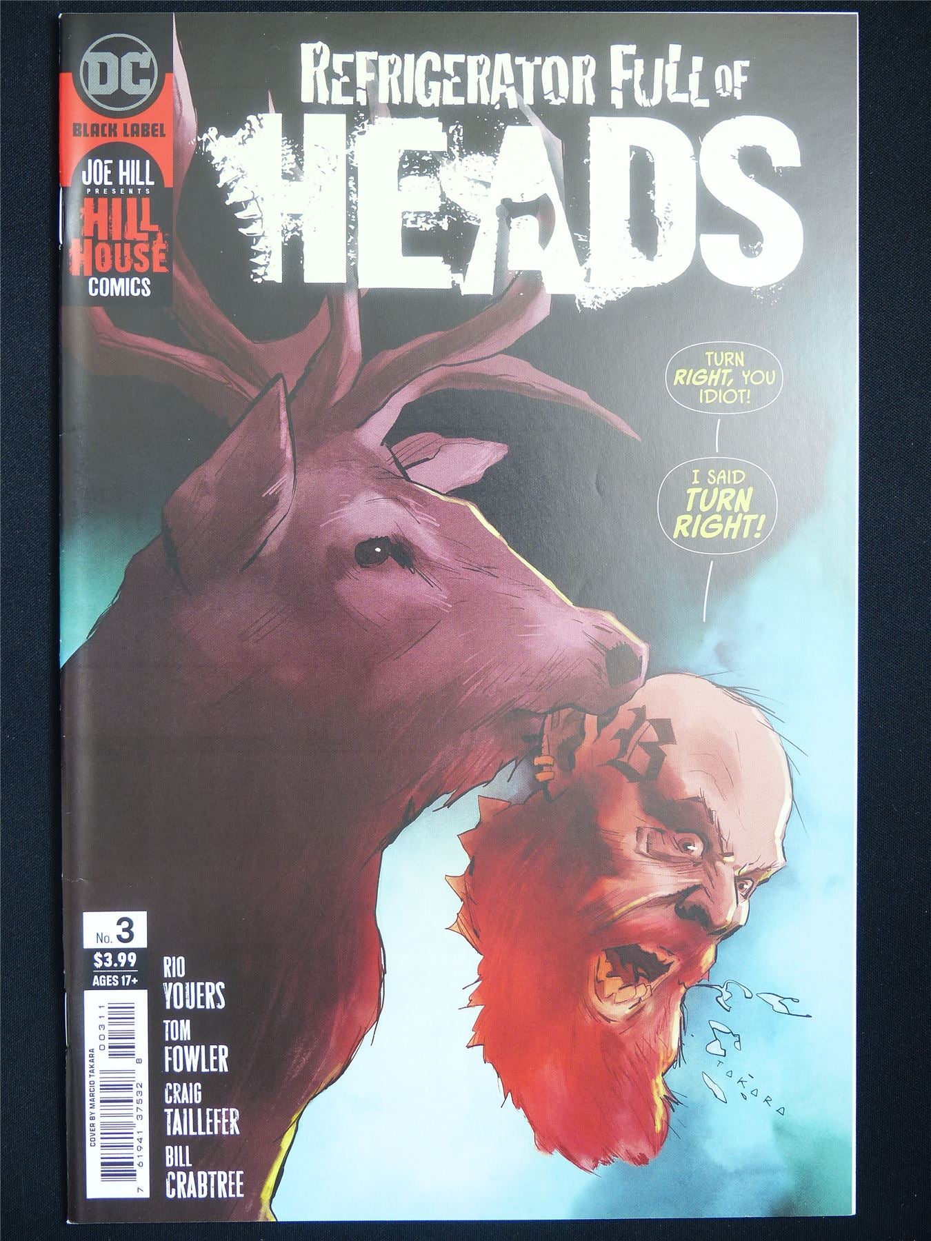 REFRIGERATOR Full of Heads #3 - DC Comic #1LX