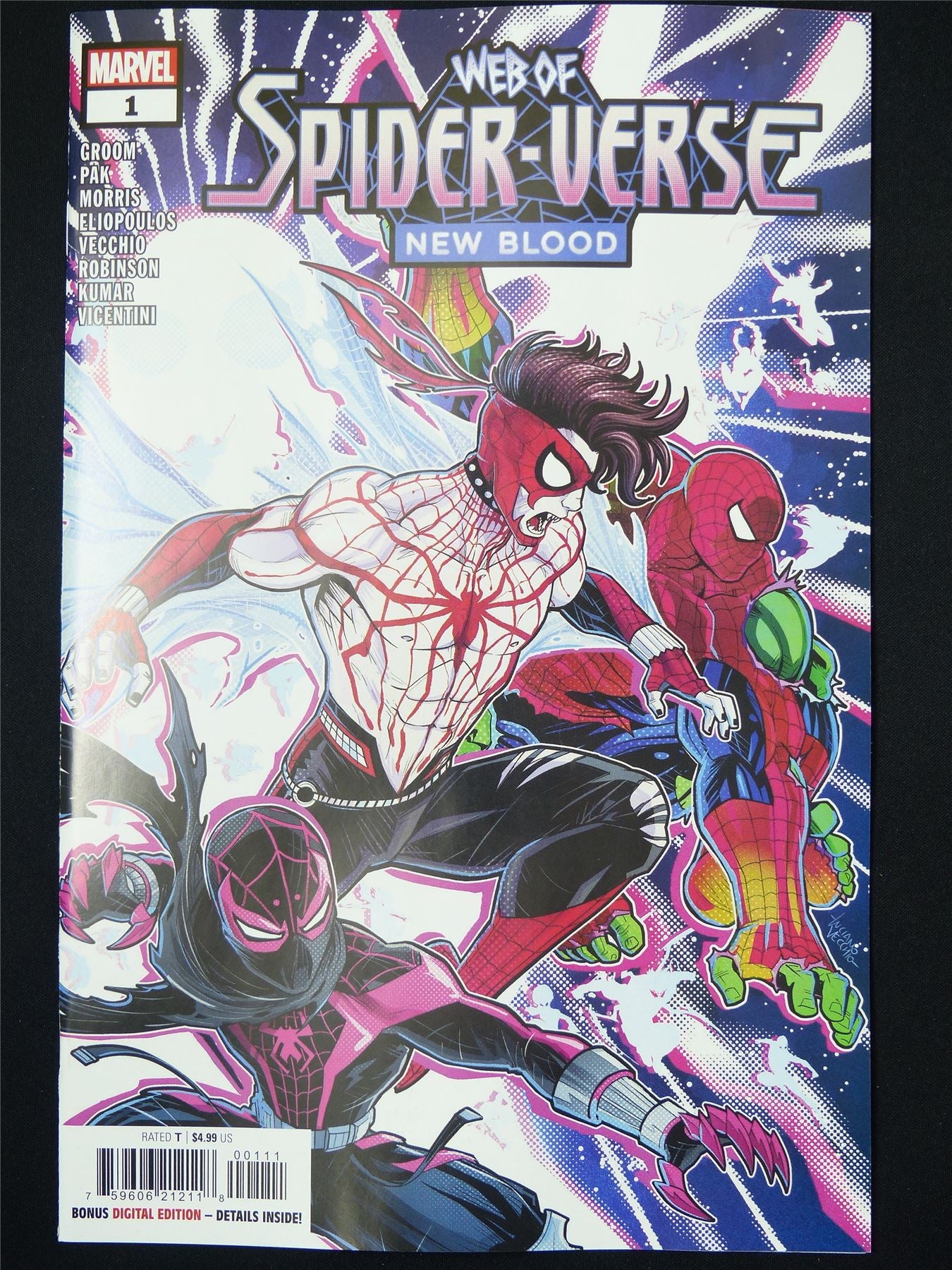 Web of SPIDER-VERSE: New Blood #1 - B&B May 2025 Marvel Comic #OL