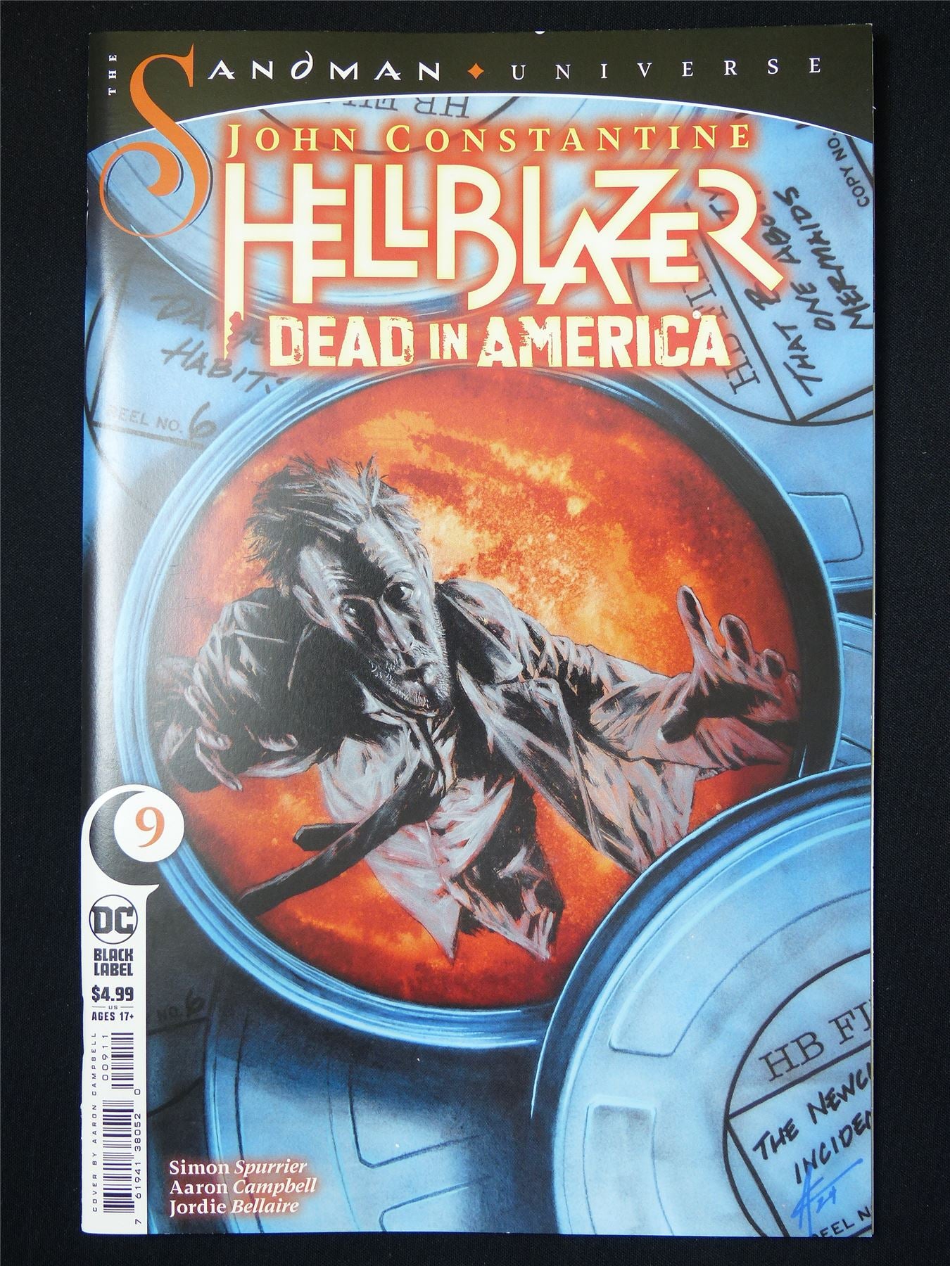 John Constantine HELLBLAZER: Dead in America #9 - DC Comic #2F5