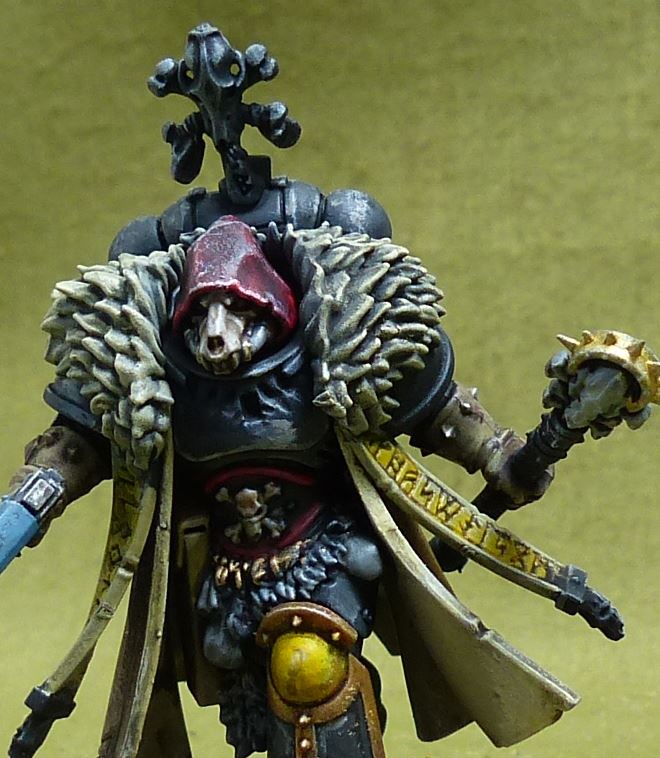 Wolf Priest painted - Space Marines - Warhammer 40K #5BT