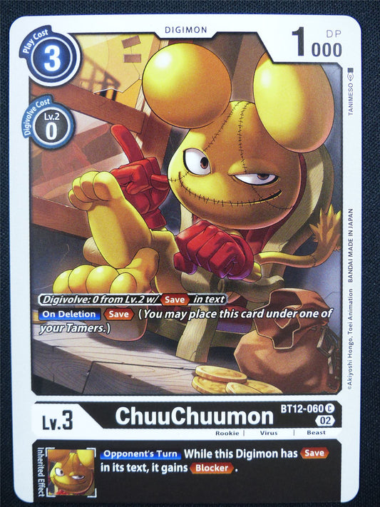 ChuuChuumon BT12-060 - Digimon Card #PG