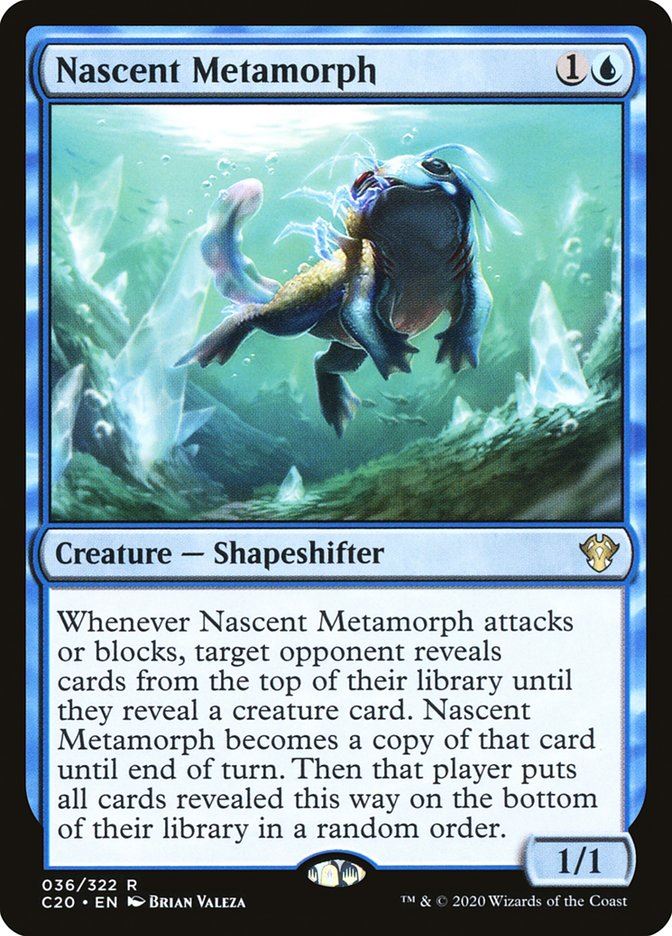 Mtg: C20 : Nascent Metamorph - - NM
