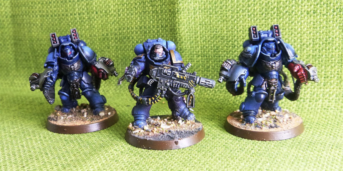 Aggressor Squad - Painted - Space Marines - Warhammer AoS 40k #HB