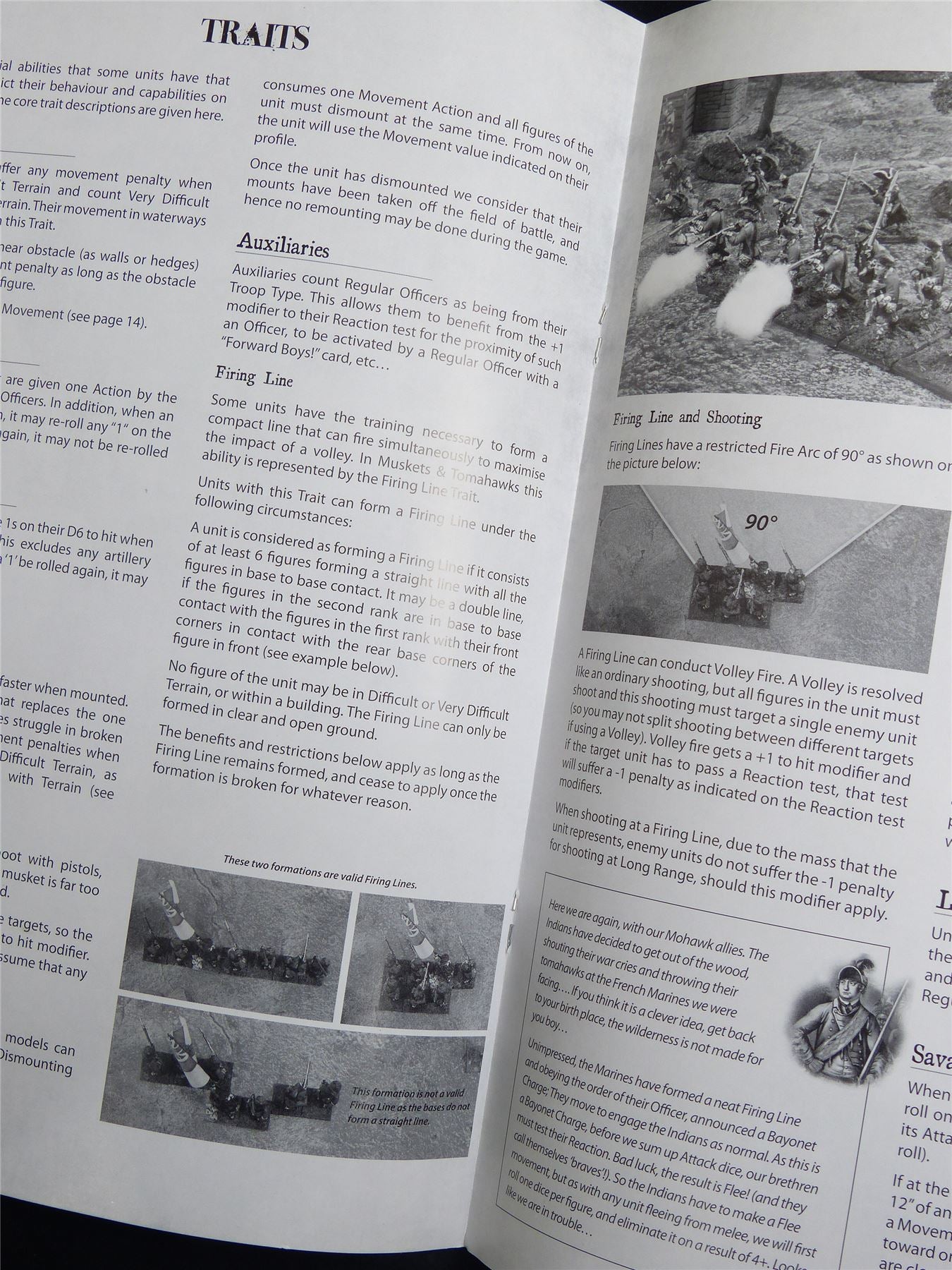 Muskets & Tomahawks: Skirmishes in the 18th Century - Studio Tomahawk Booklet #1W9