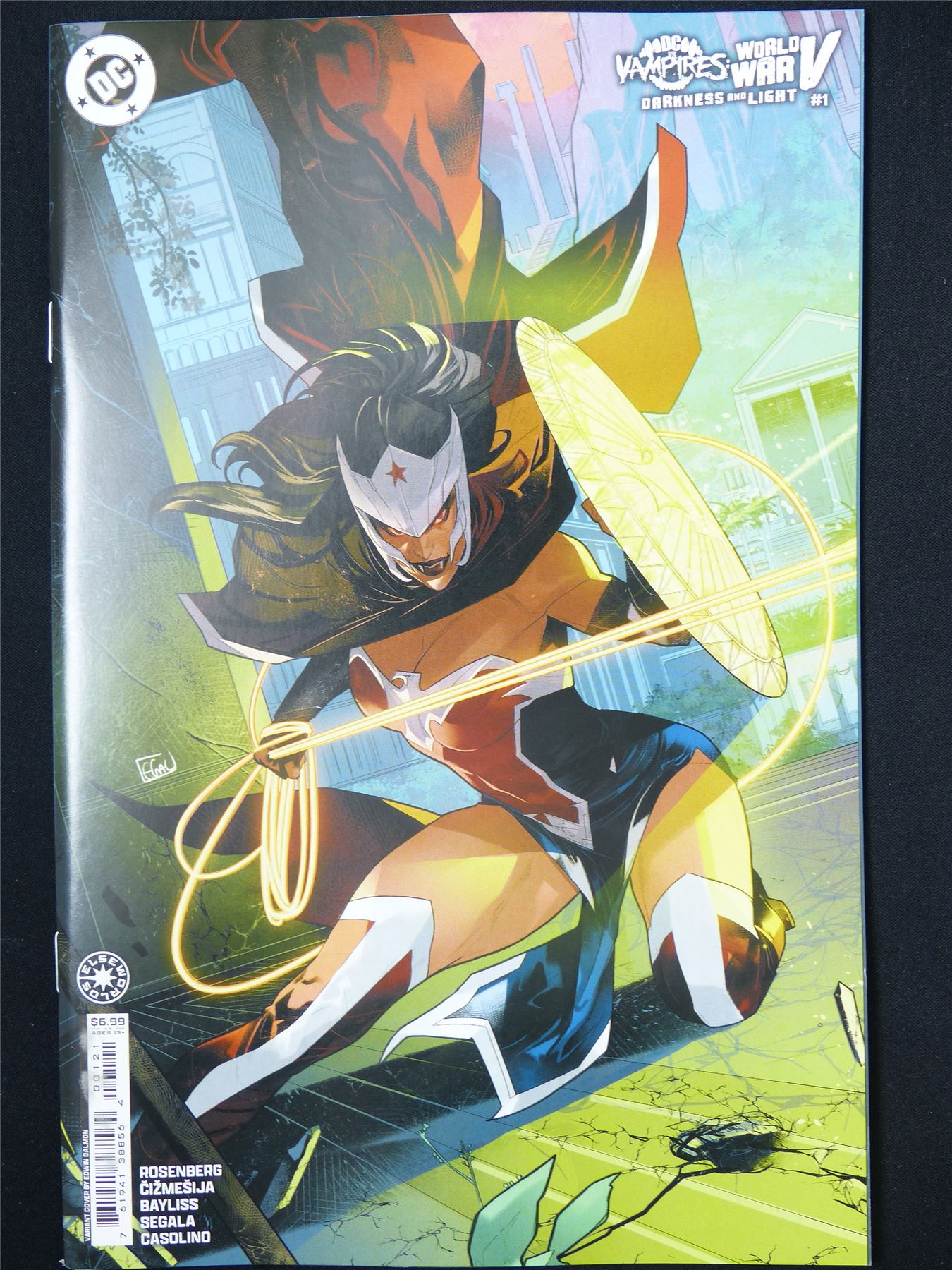 DC vs Vampires: World War V Darkness and Light #1 Cvr B - Apr 2025 DC Comic #9DP