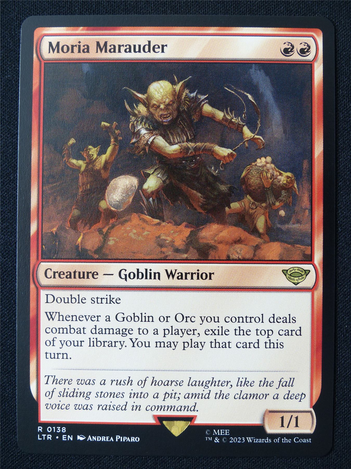 Moria Marauder - LTR - Mtg Card #HD