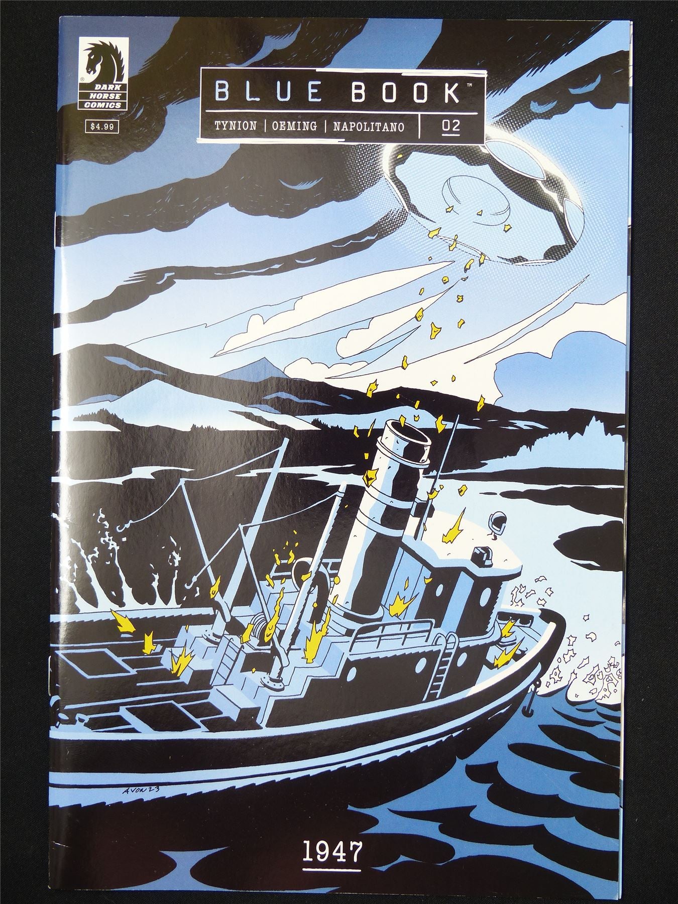 BLUE Book: 1947 #2 - B&B Dark Horse Comic #8MZ