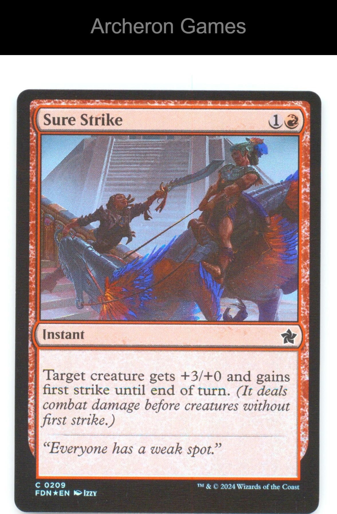 Sure Strike FDN 209 C MTG Card Foundations Foil