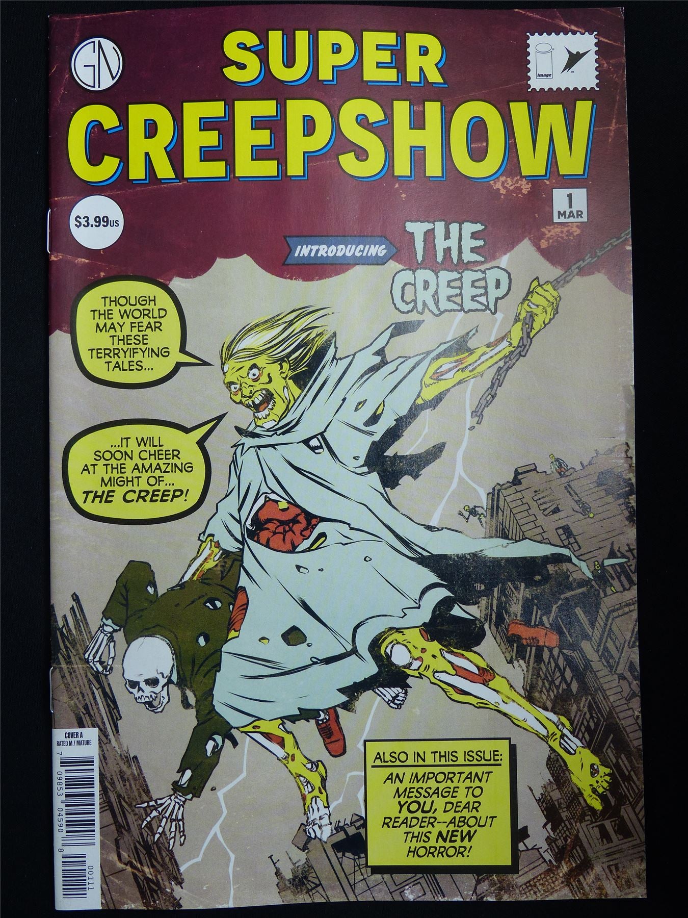 SUPER Creepshow #1 - Mar 2026 Image Comic #3XB