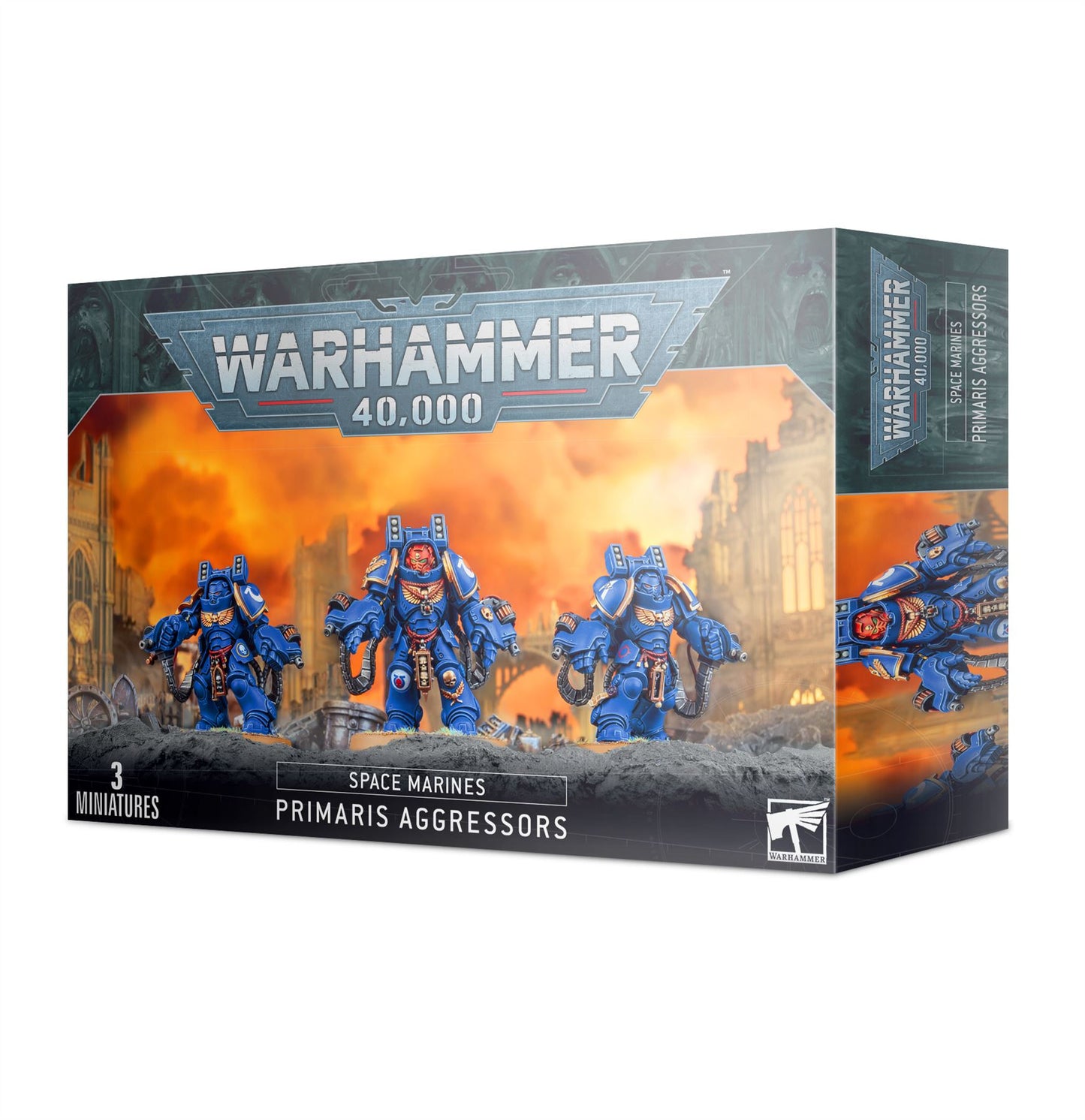 Primaris Aggressors - Space Marines - 40K #1TE