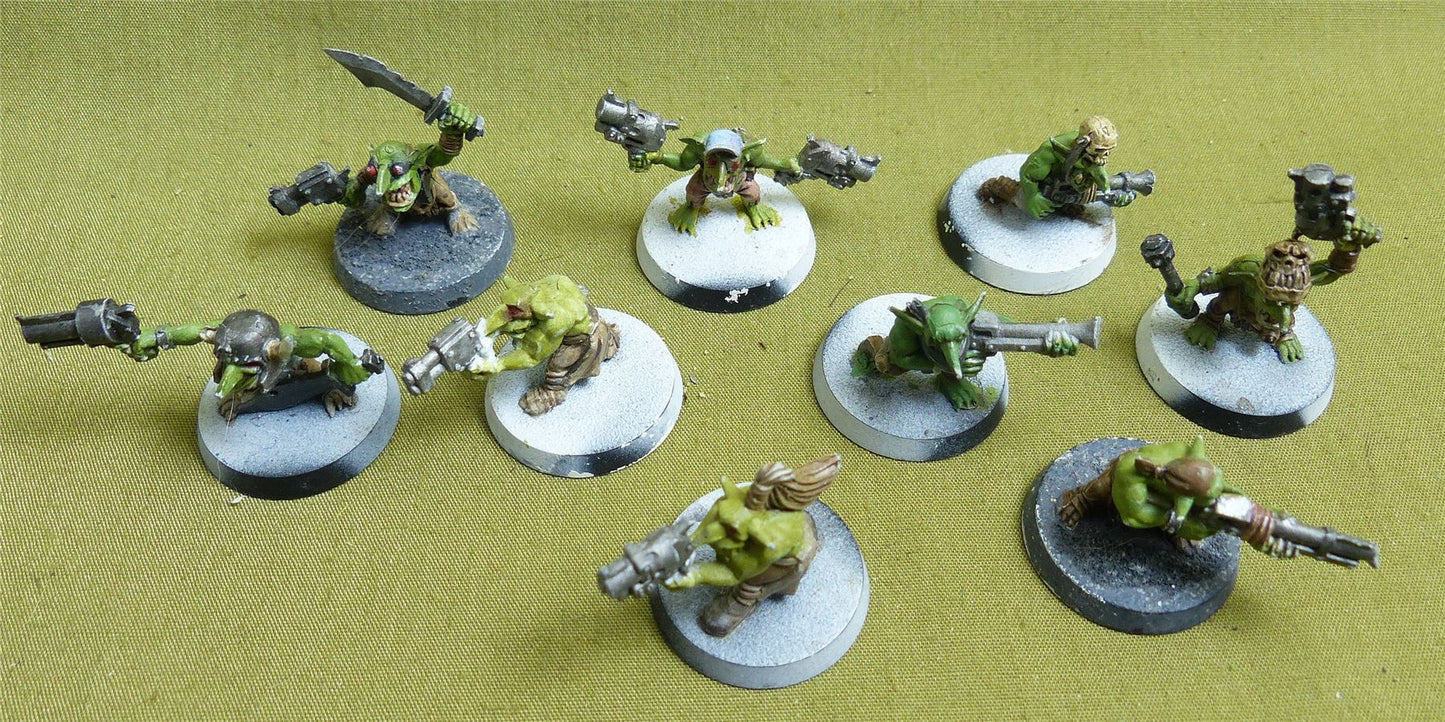 Gretchin set of 9 - Orks - Warhammer 40K #1S