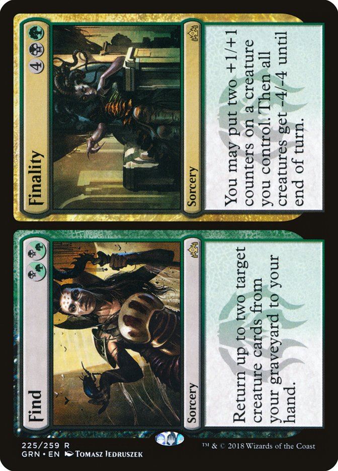 Mtg: GRN : Find // Finality - - NM