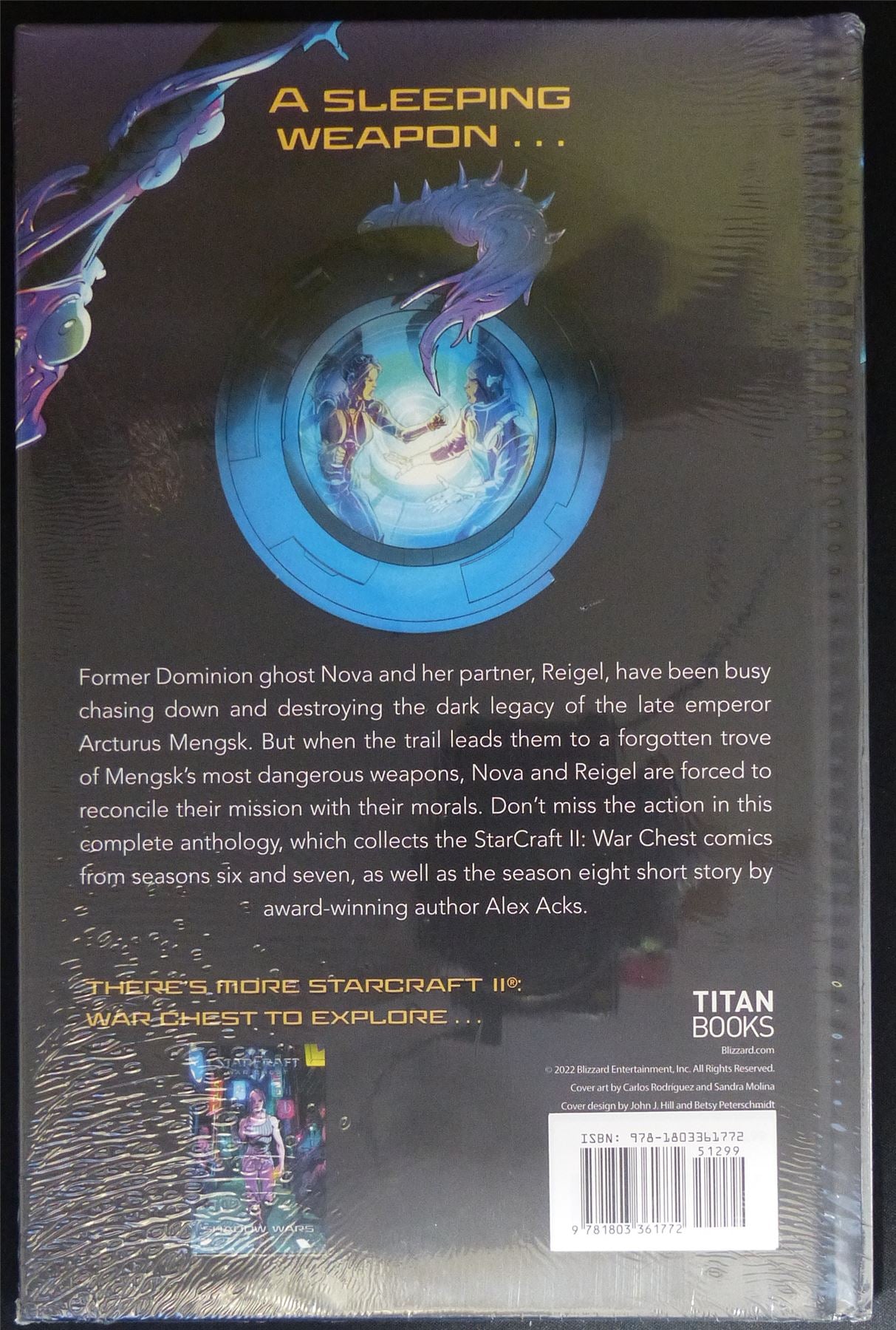Starcraft II: War Chest: Nature of the Beast - Titan Graphic Hardback #4I