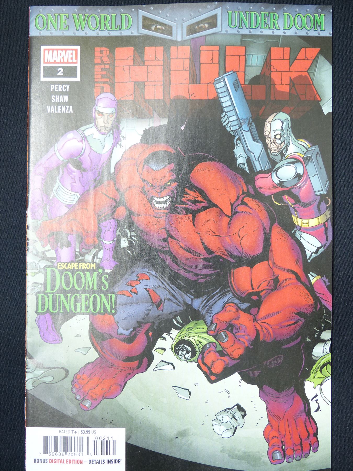 Red HULK #2 - May 2025 Marvel Comic #20E