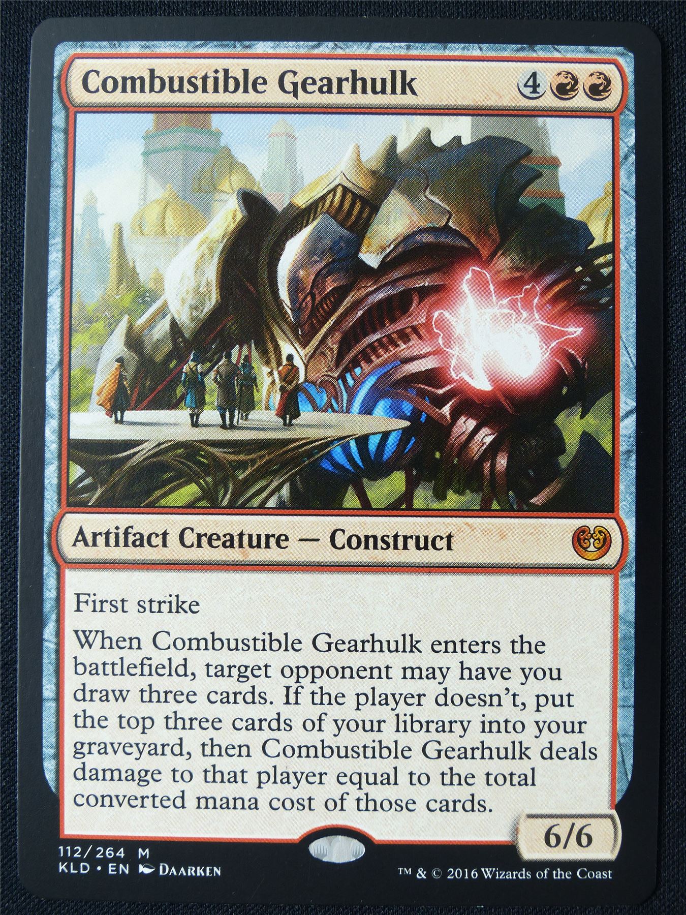 Combustible Gearhulk - KLD - Mtg Card #1N5