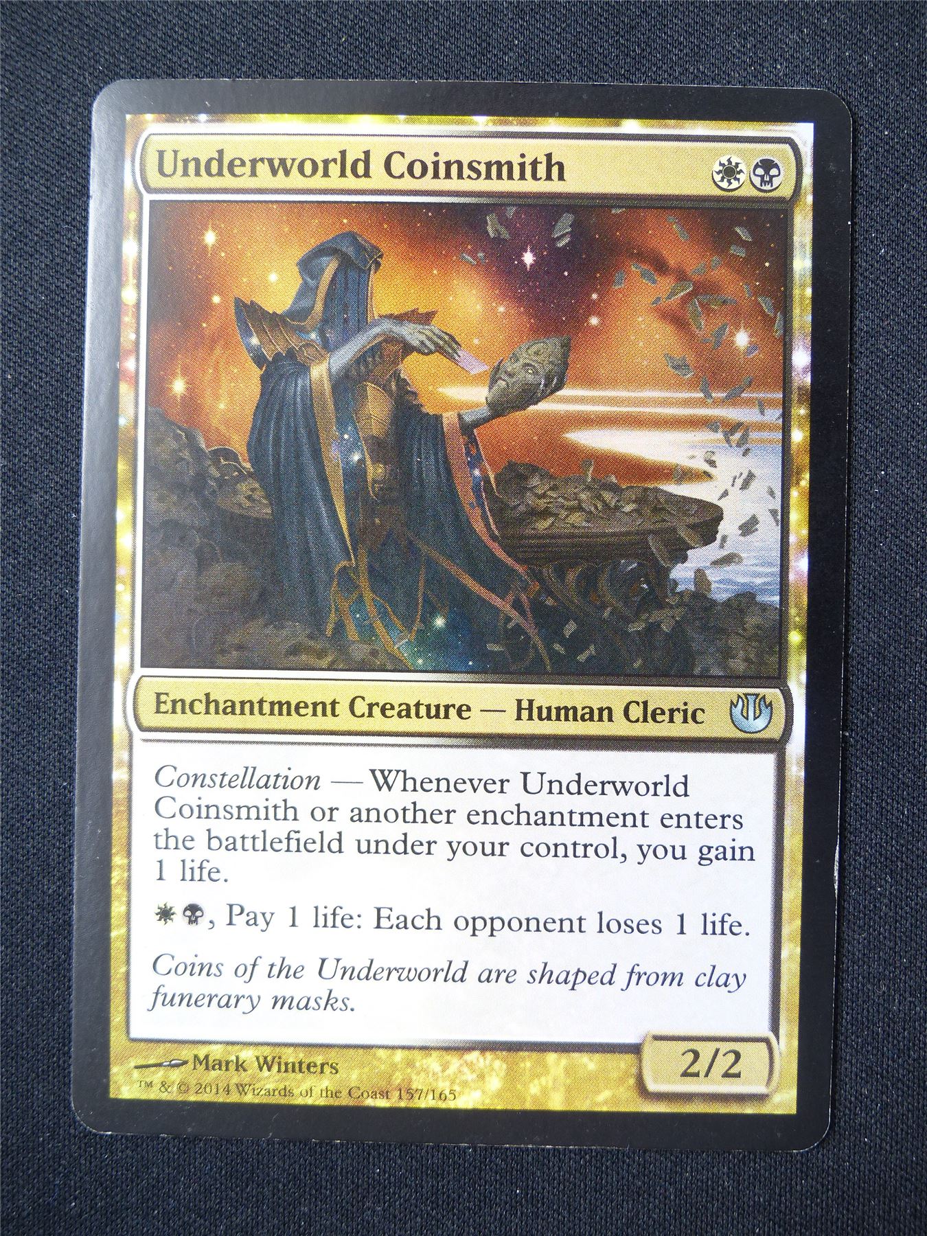 Underworld Coinsmith Foil played - JOU - Mtg Card #1