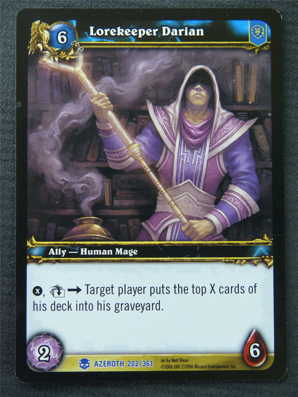 Lorekeeper Darian - Rare - World Of Warcraft #1MH