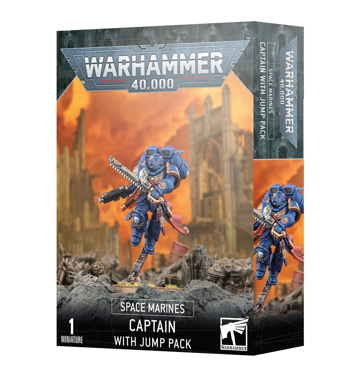 Captain with Jump Pack - Space Marines - Warhammer 40k