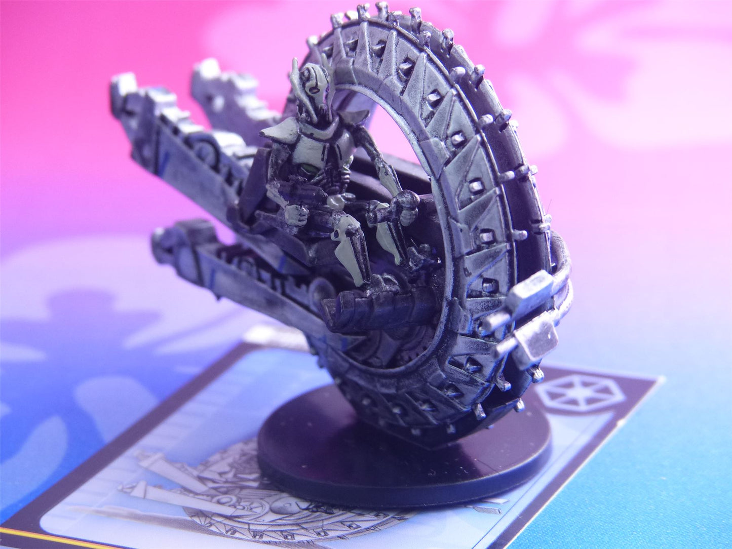 Grievous's Wheel Bike 33/60 - Star Wars Miniatures Game #57J