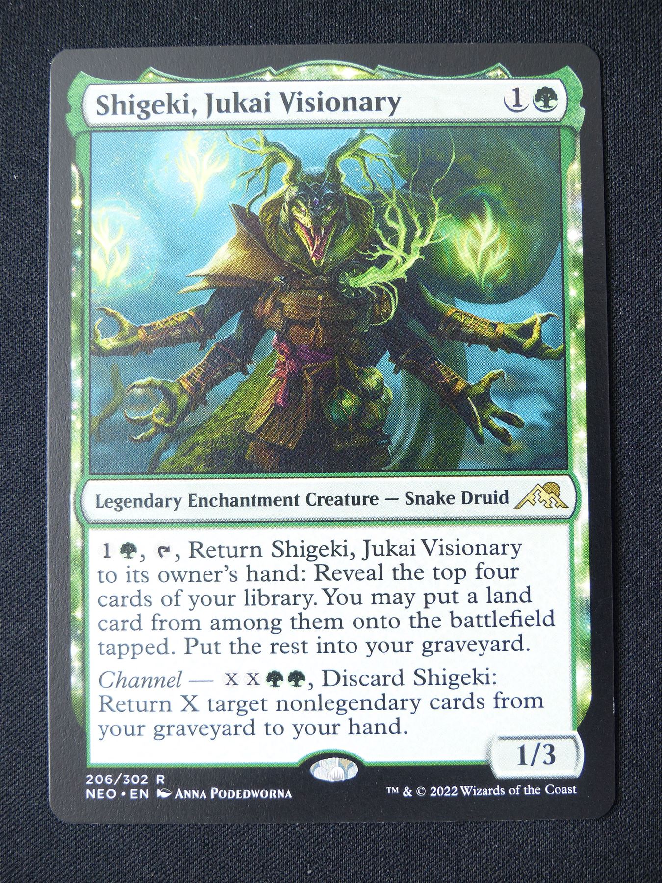 Shigeki Jukai Visionary - NEO - Mtg Card #136
