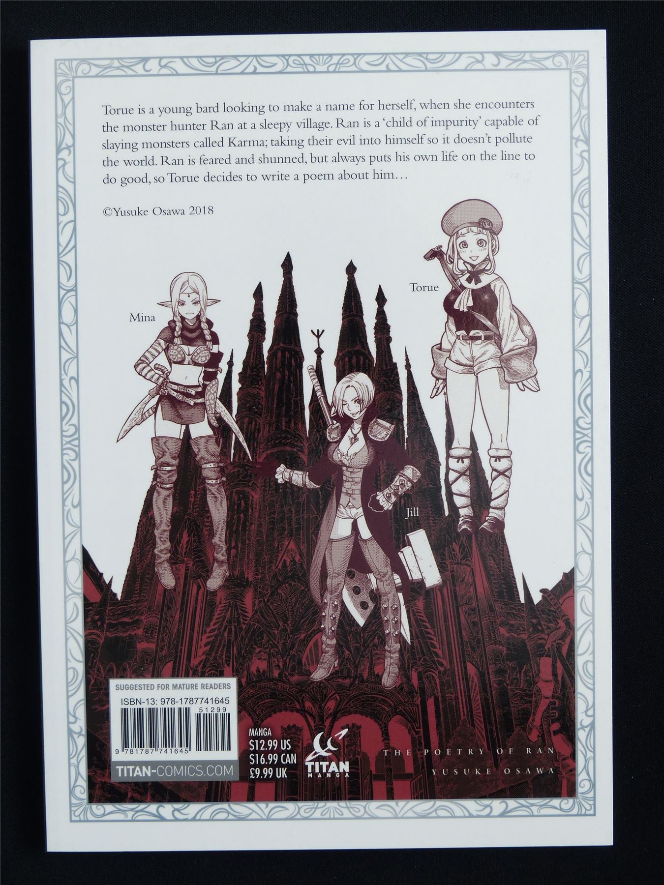 The Poetry of Ran volume 1 - Titan Manga #1F9