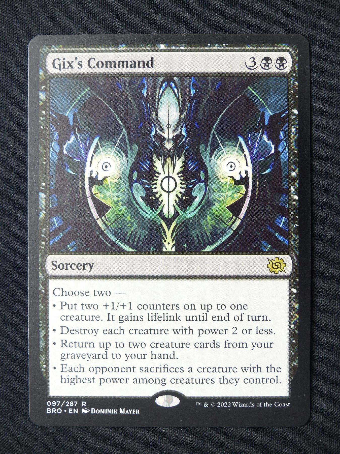 Gix's Command - BRO - Mtg Card #2LC