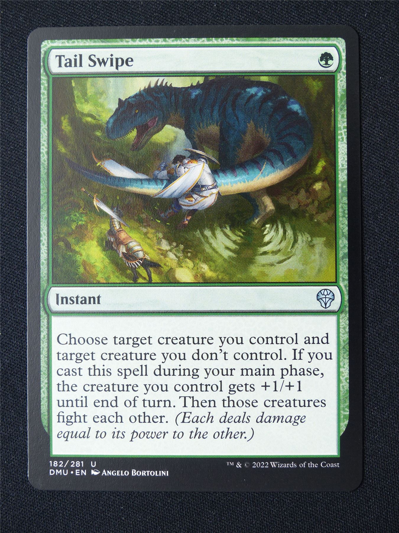 Tail Swipe - DMU - Mtg Card #94W