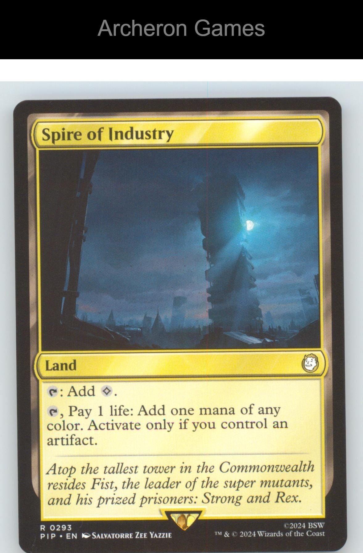 Spire of Industry PIP 293 R MTG Card NM/EX+