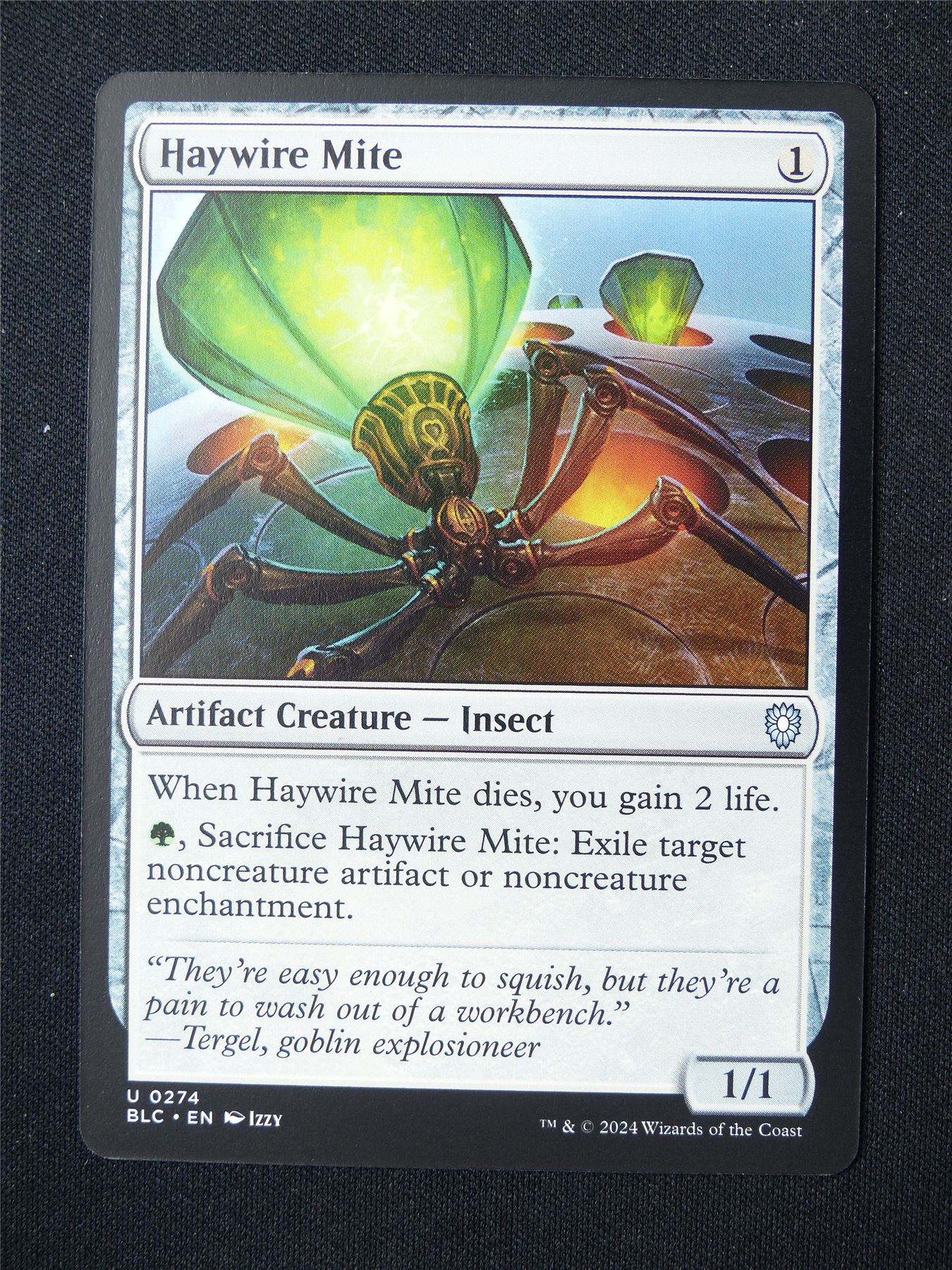 Haywire Mite - BLC - Mtg Card #1U