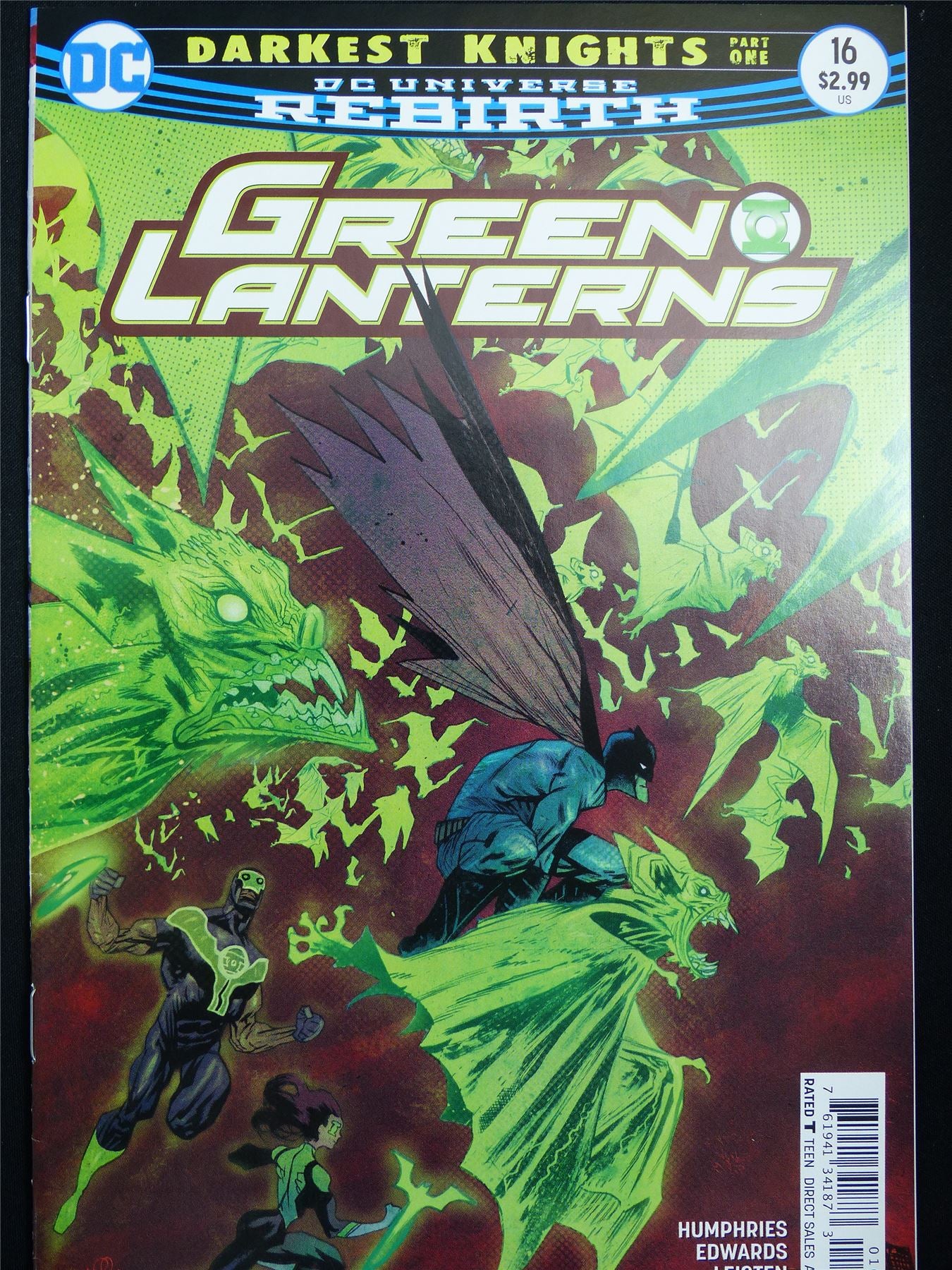 GREEN Lanterns #16 Rebirth - DC Comic #3UB