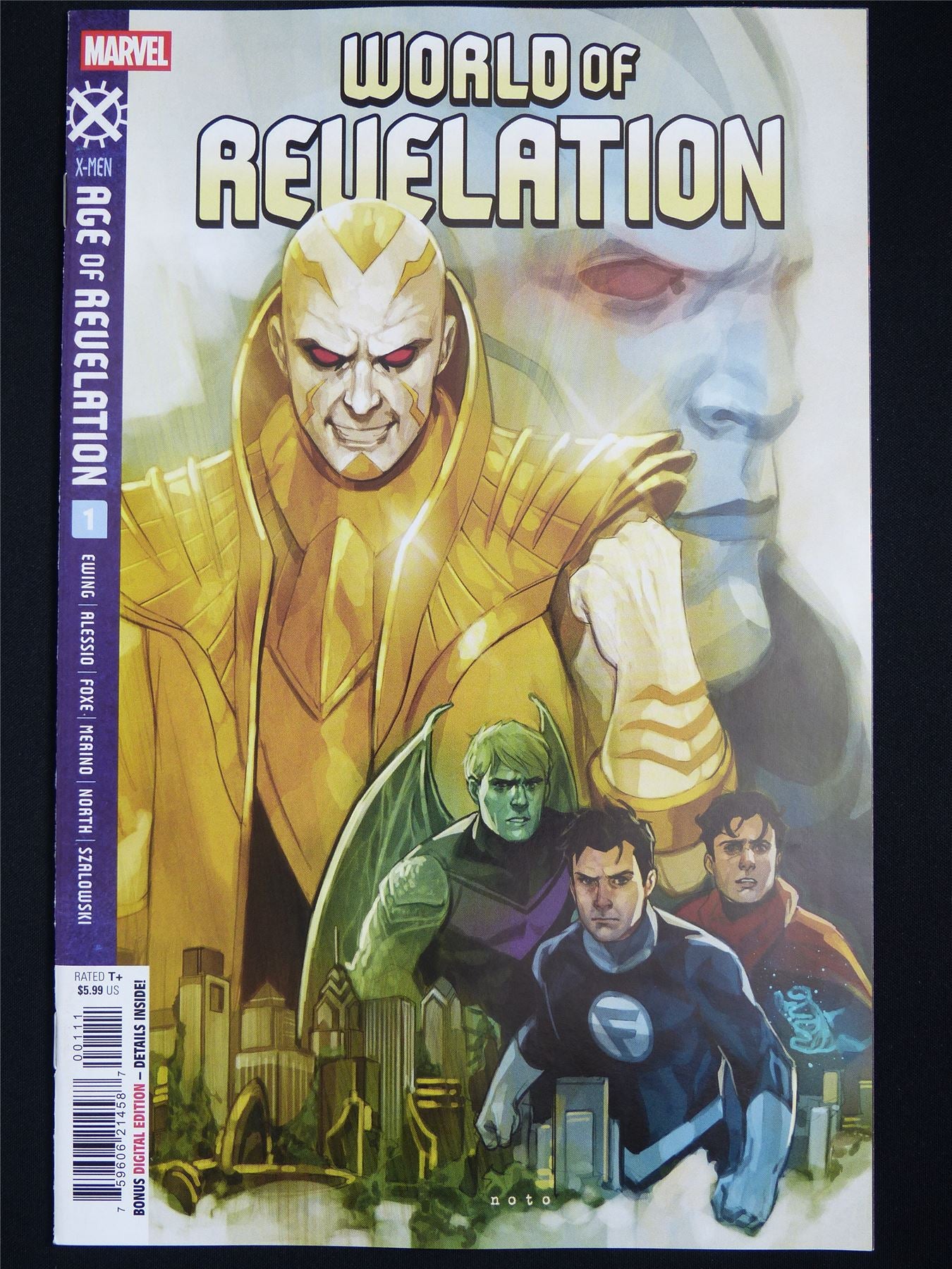 WORLD of Revelations #1 - Marvel Comic #5JB