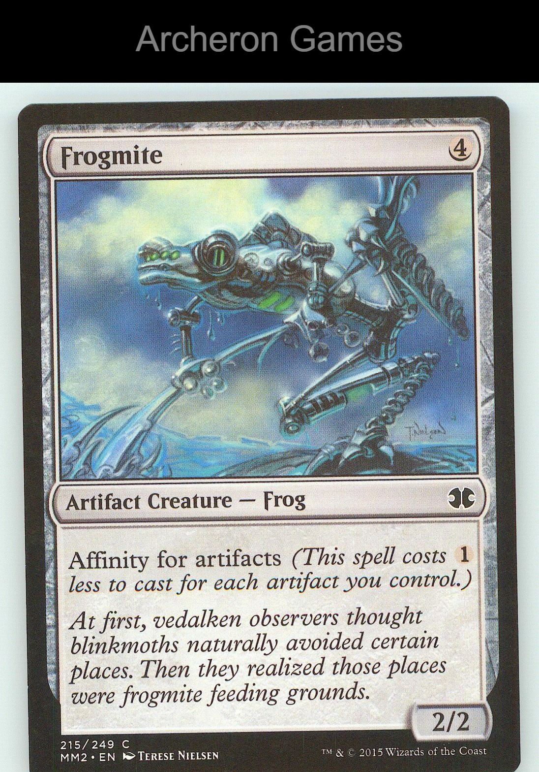 Frogmite MM2 215 C MTG Card NM/EX+