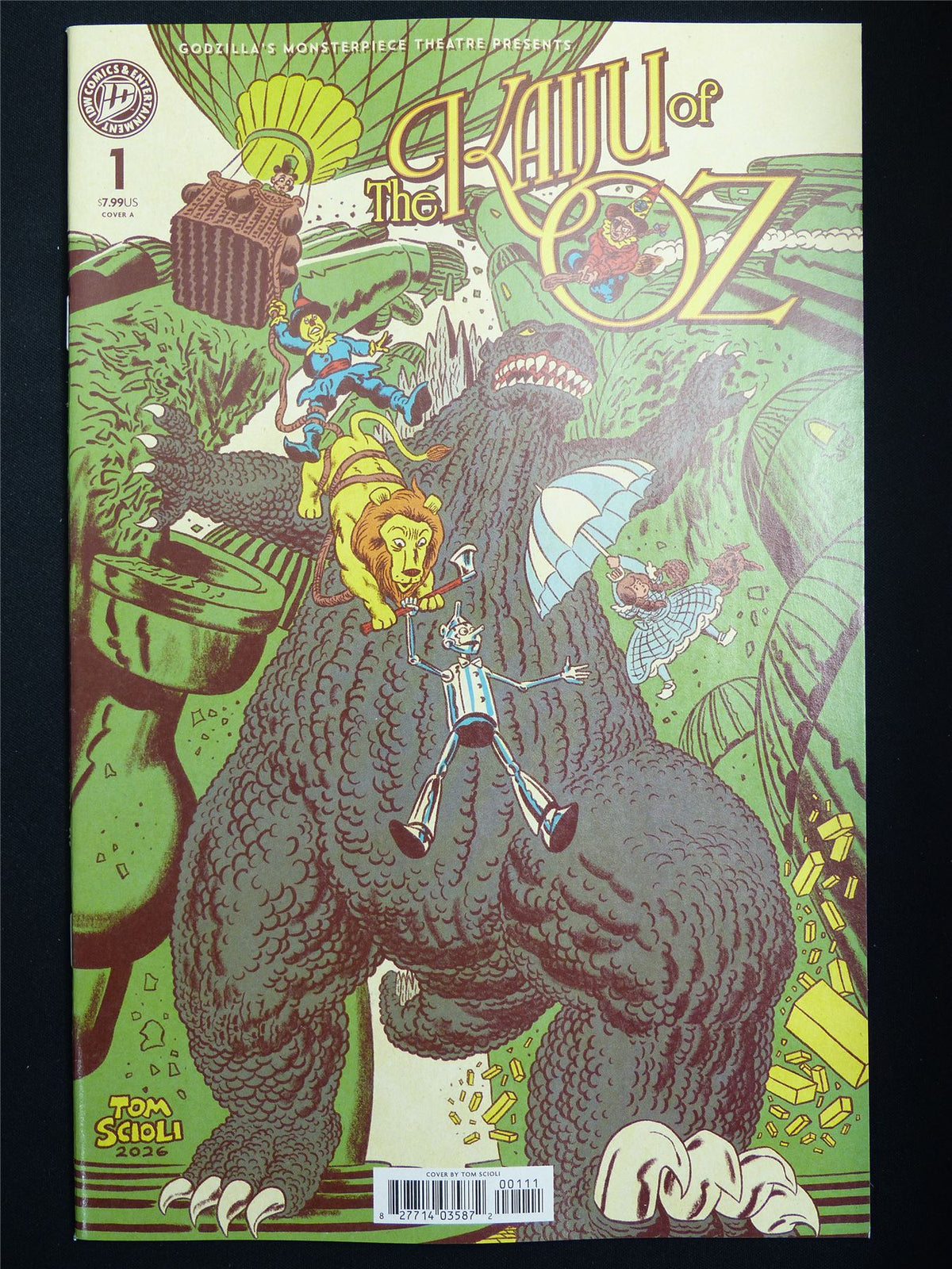 GODZILLA: The Kaiju of Oz #1 Cvr A - Oct 2026 ID Comic #4OC