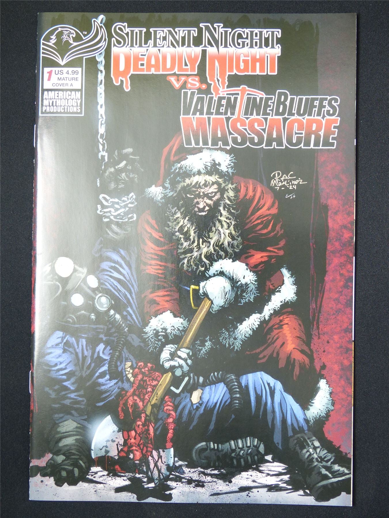 SILENT Night Deadly night vs Valentine Bluffs Massacre #1 - May 2025 Mythology Comic #31U