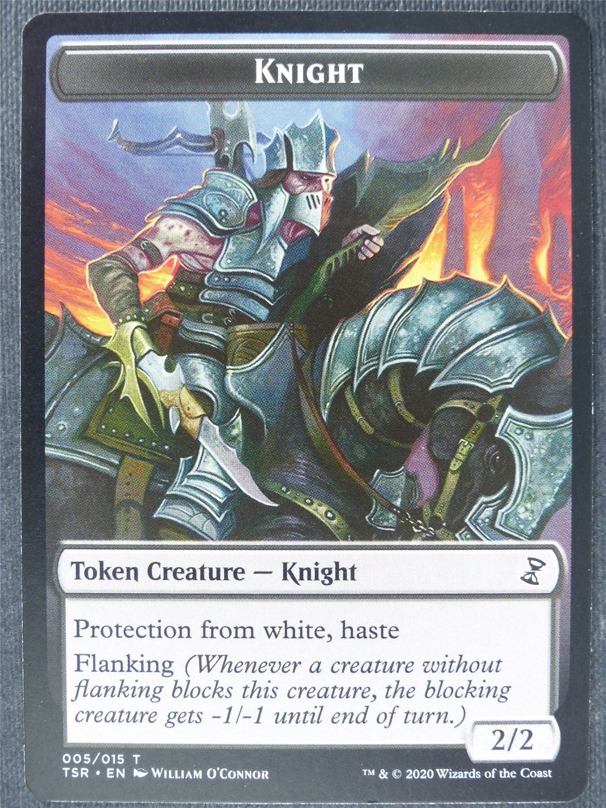 Knight Token - Mtg Magic Cards #WR